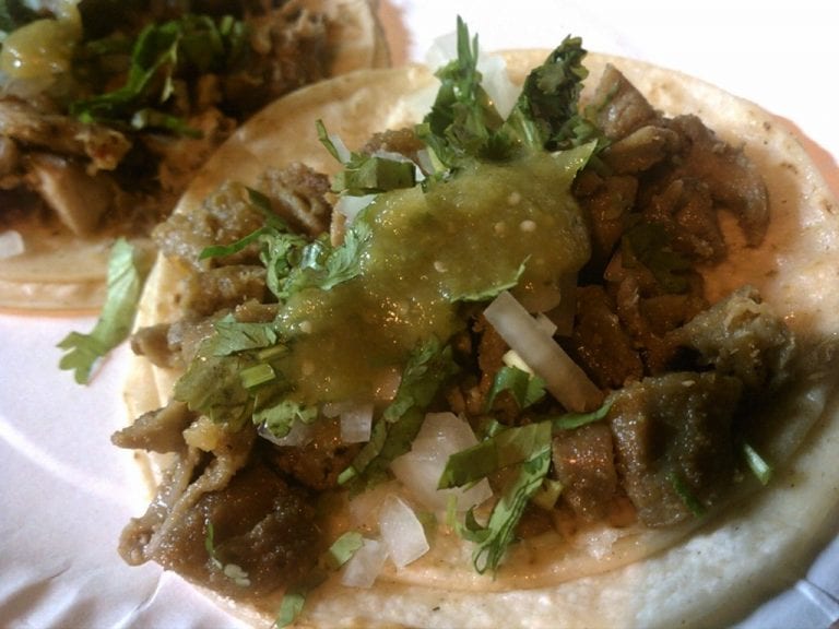 Mexican Tripas Tacos