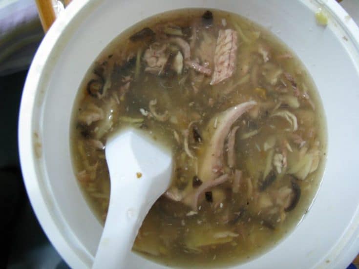 Chinese snake soup recipe