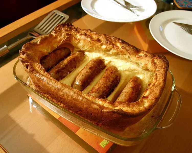 British Toad in the Hole Dish