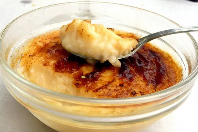 Arroz con leche, the rice pudding staple dessert of Uruguay