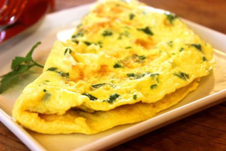 Ostrich Egg Omelette