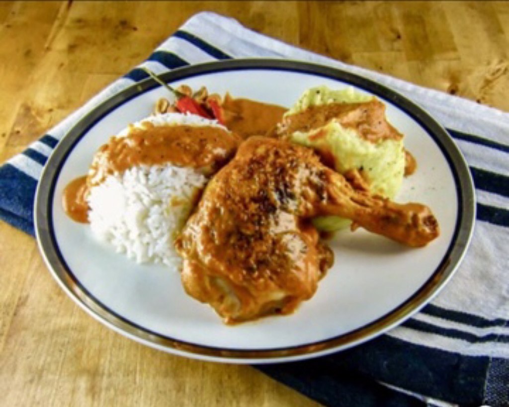 African Moambe Chicken Recipe (Nyembwe Chicken)