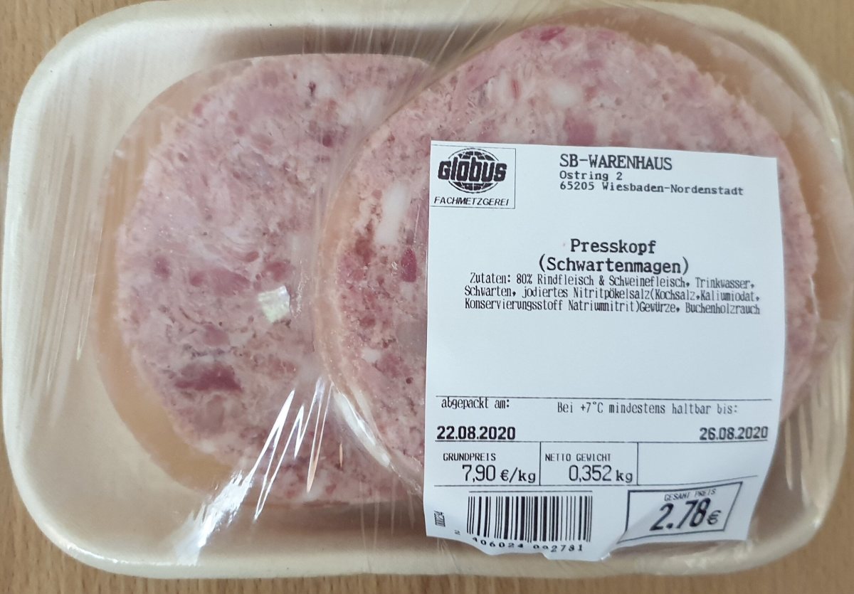 German Presskopf Recipe: Bavarian “Head Meat” Sausage