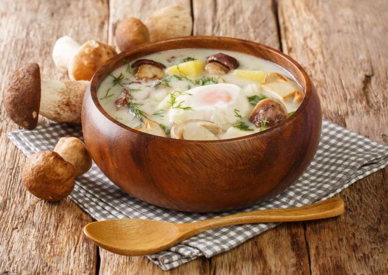 Kulajda (Mushroom and Potato Soup)