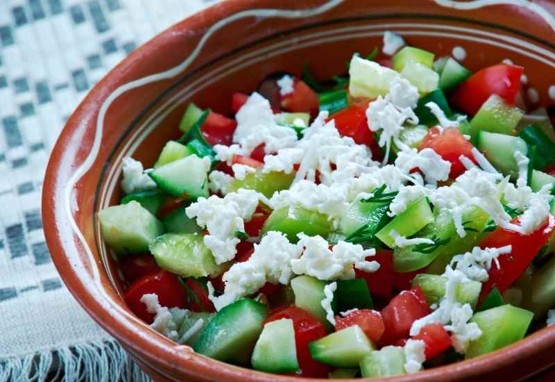 Serbian salad