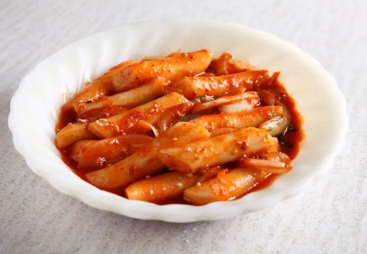 Korean Tteokbokki (Spicy Rice Cake) Recipe 1