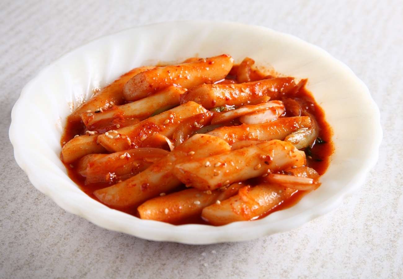 Korean Tteokbokki (Spicy Rice Cake) Recipe