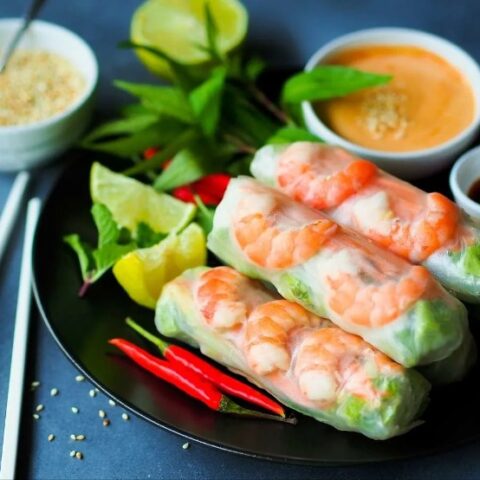 Vietnamese spring rolls