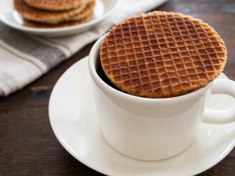 Stroopwafel on mug