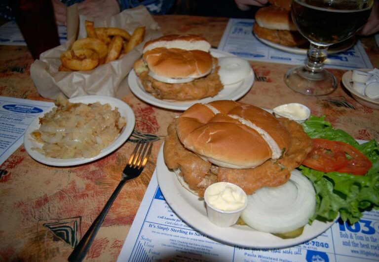 Fried Brain Sandwich
