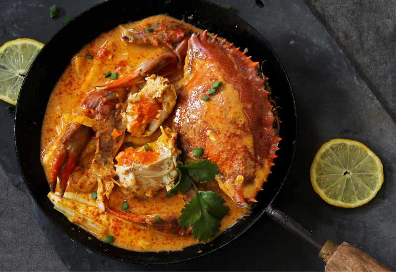 Coconut Crab Curry