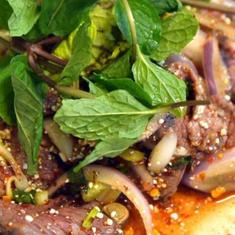 Thai Beef Salad Recipe (Namtok Neua)