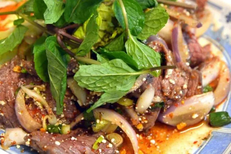 Thai Beef Salad Recipe (Namtok Neua)