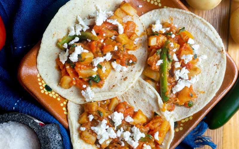 Mexican Tacos de Papa Recipe
