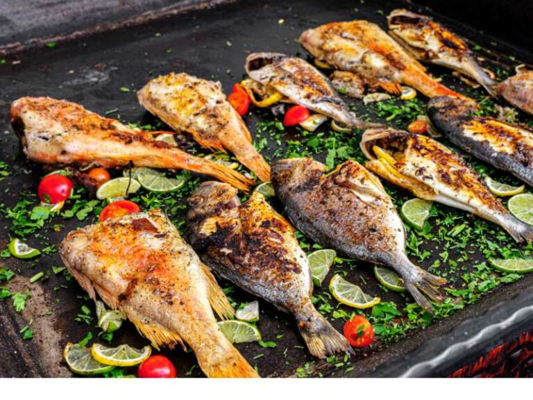 Grilled fish