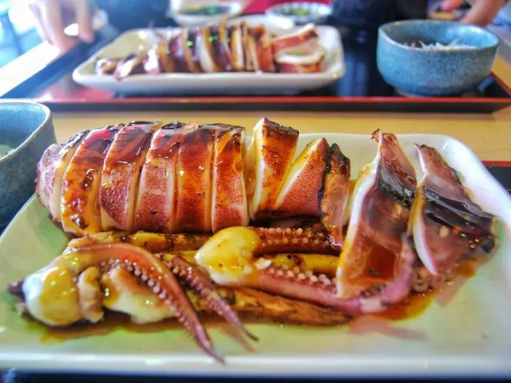 Japanese Ikayaki (Grilled Squid) Recipe 1