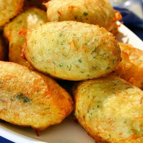 Bolinhos de Bacalhau upclose