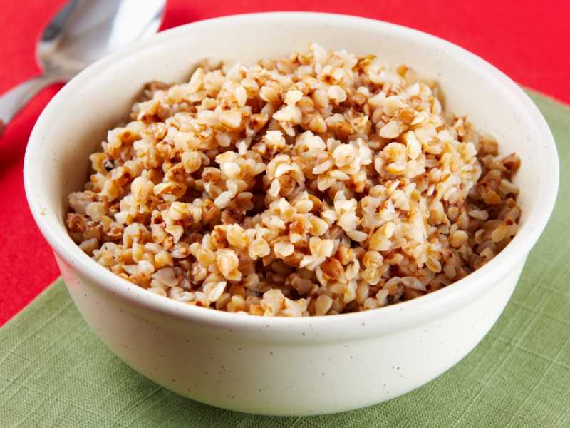 Plain cooked kasha