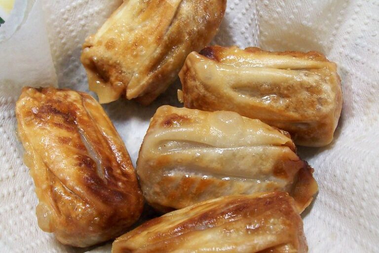 Fried dim sim