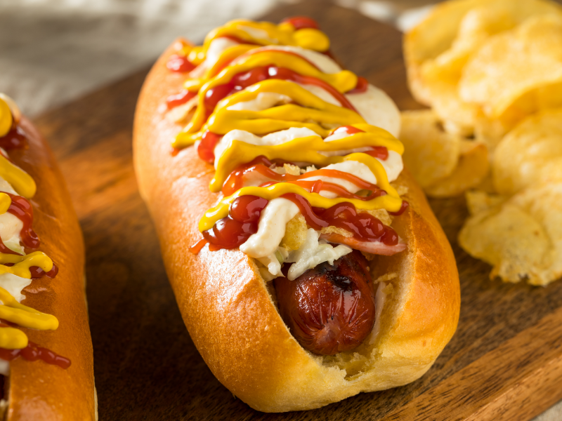 Perro caliente Colombian hot dog