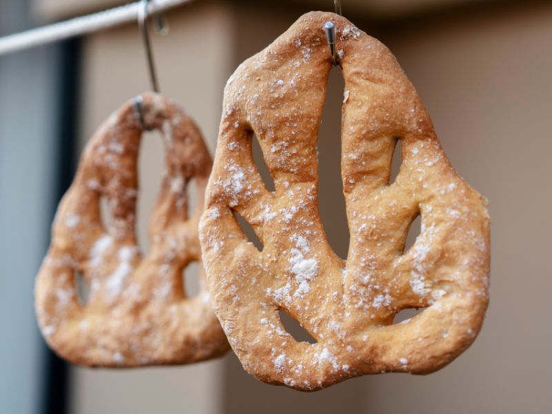 Fougasse (Sweet Orange Bread)