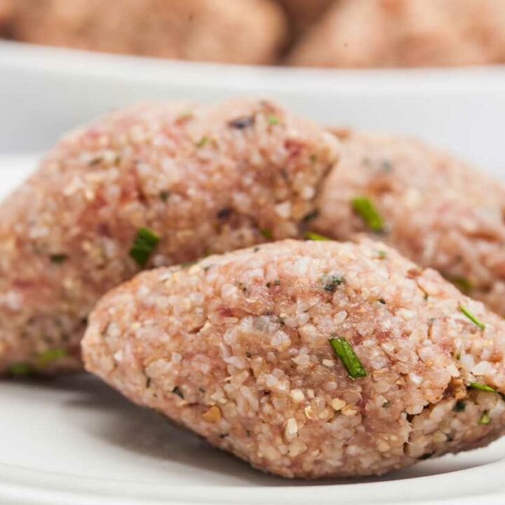 Kibbeh Nayyeh Shaped