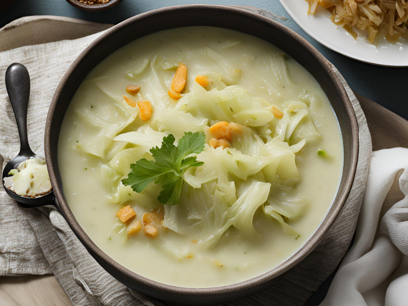 Cabbage and Coconut Soup
