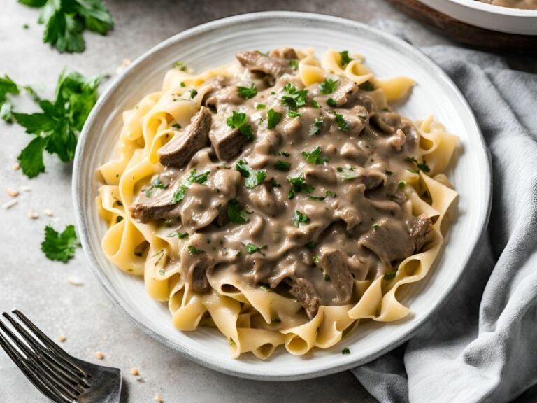 Beef Stroganoff