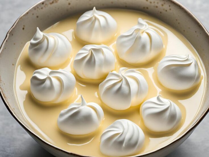 French Floating Islands (Snow Eggs) Recipe 1