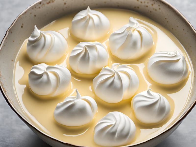 Floating Islands meringue