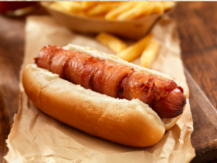 American Francheezie (Hot Dogs Wrapped in Bacon) Recipe 1