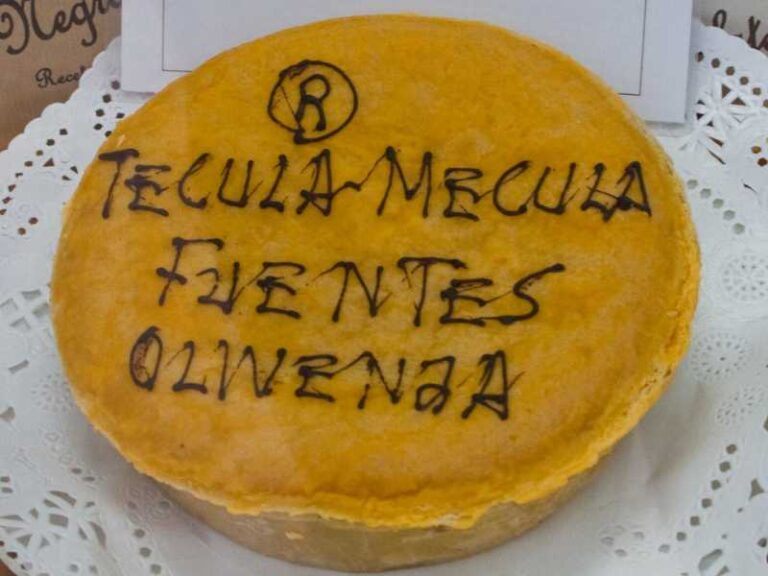 Tecula Mecula from Fuentes bakery, Spain.