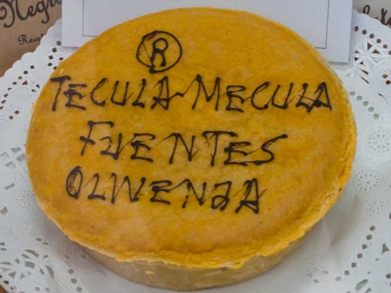 Tecula Mecula from Fuentes bakery, Spain.