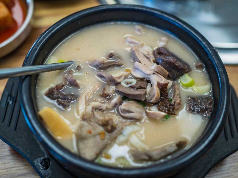 Sundaeguk with organ meat